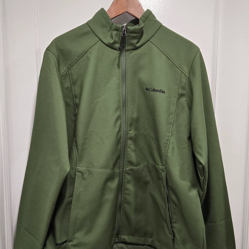Columbia Kruser Ridge II Women's Softshell Jacket, XL, Olive Green